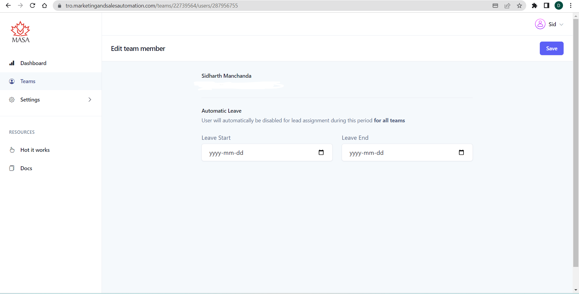 Team leave-1 Team leave-1
