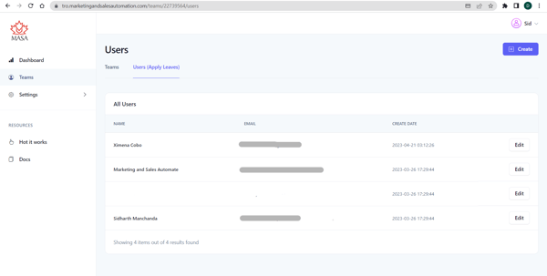 Team users-1 Team users-1